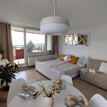 Pools, Sauna Und Balkon Mit Panoramablick Sankt Englmar Exteriör bild