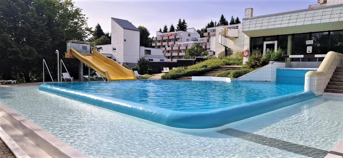 Pools, Sauna Und Balkon Mit Panoramablick Sankt Englmar Exteriör bild