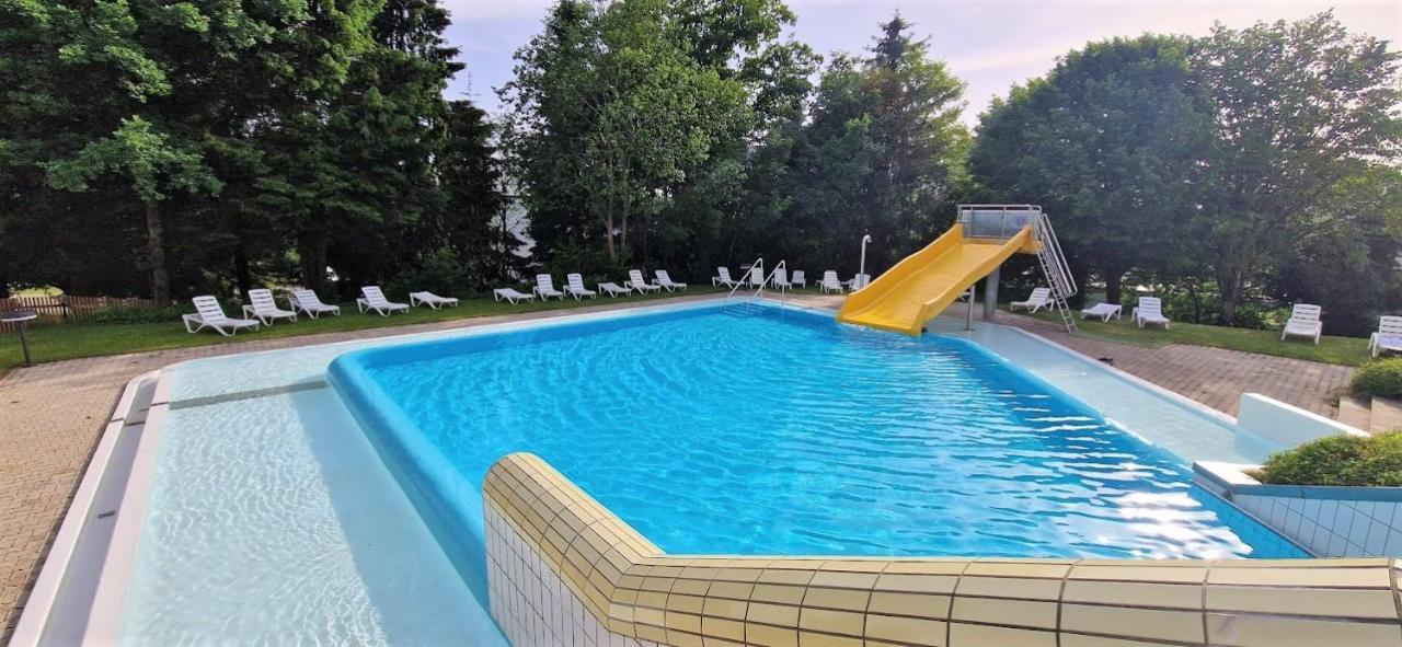 Pools, Sauna Und Balkon Mit Panoramablick Sankt Englmar Exteriör bild
