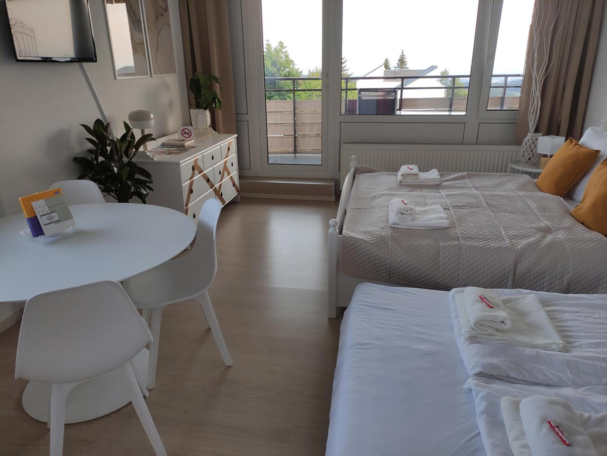 Pools, Sauna Und Balkon Mit Panoramablick Sankt Englmar Exteriör bild