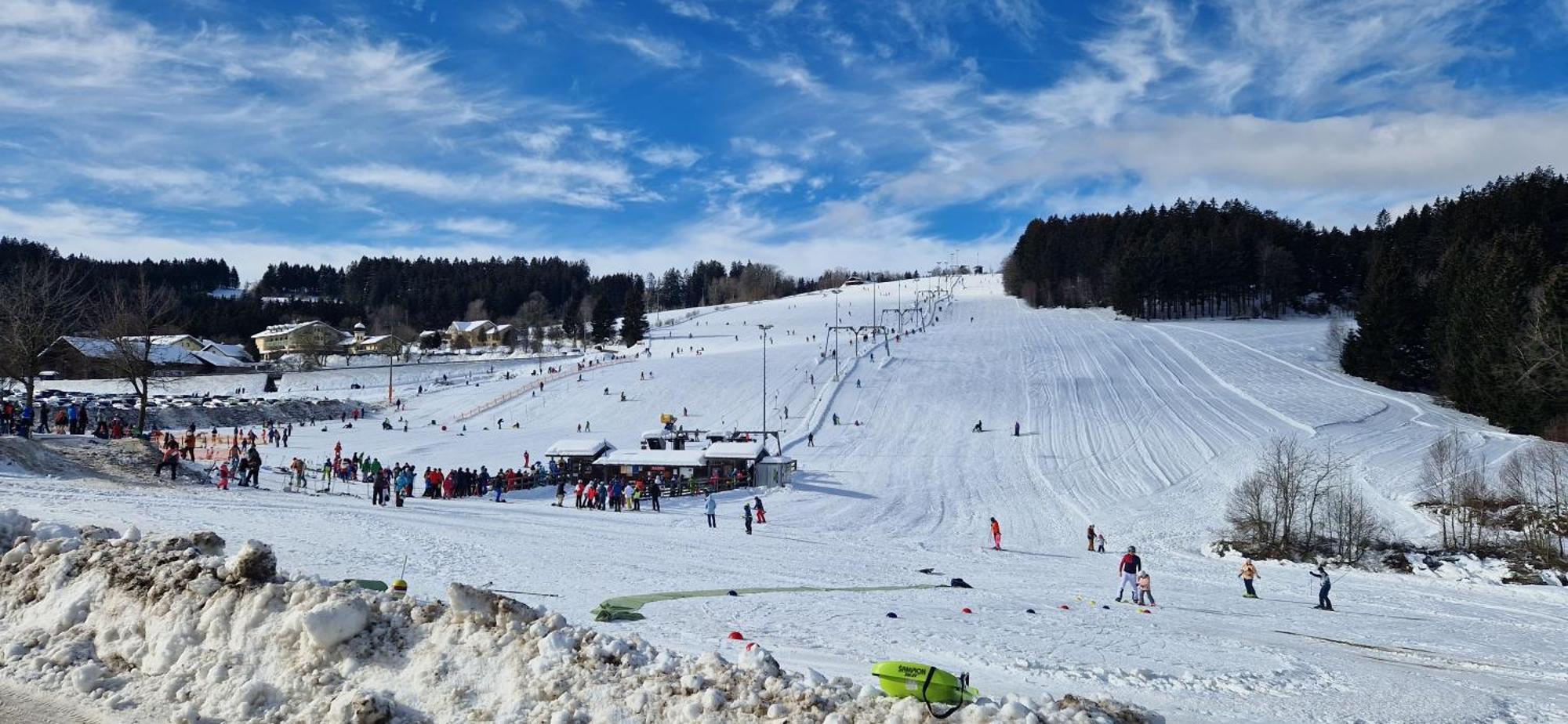 Pools, Sauna Und Balkon Mit Panoramablick Sankt Englmar Exteriör bild