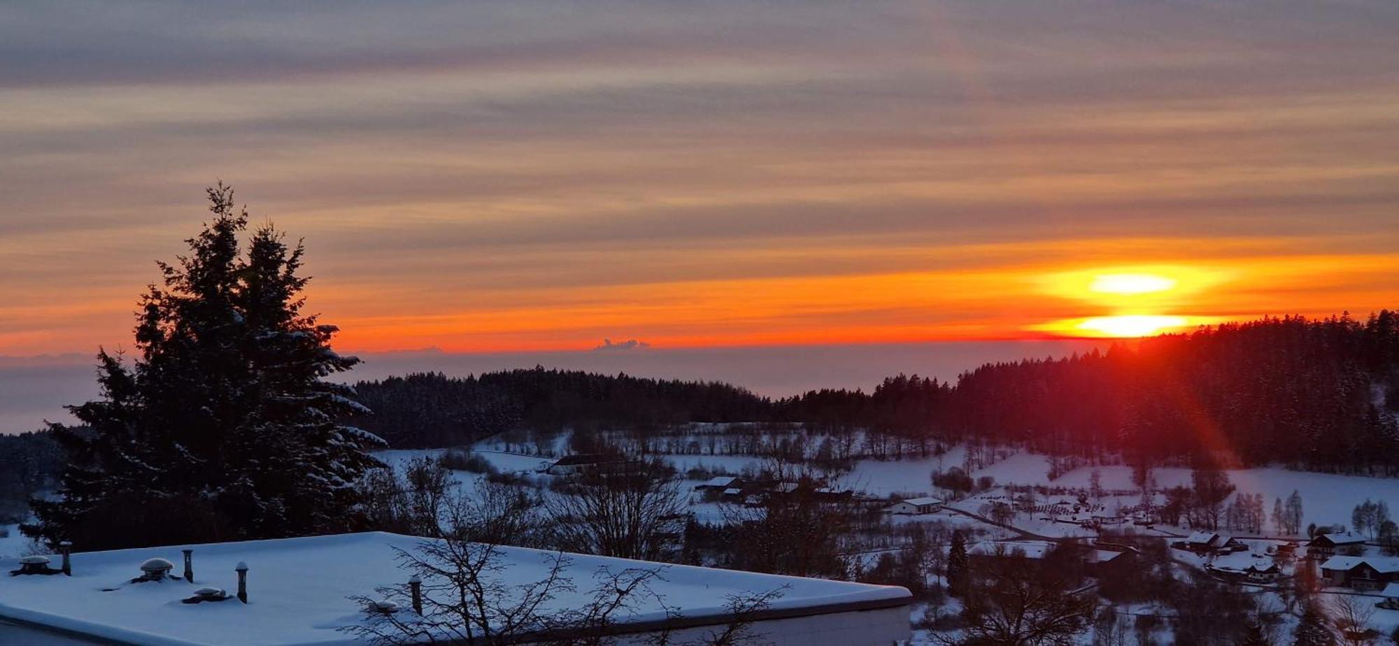 Pools, Sauna Und Balkon Mit Panoramablick Sankt Englmar Exteriör bild