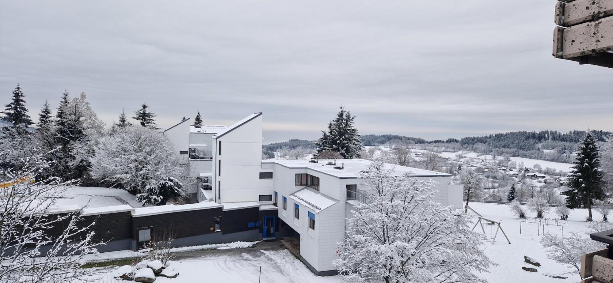 Pools, Sauna Und Balkon Mit Panoramablick Sankt Englmar Exteriör bild
