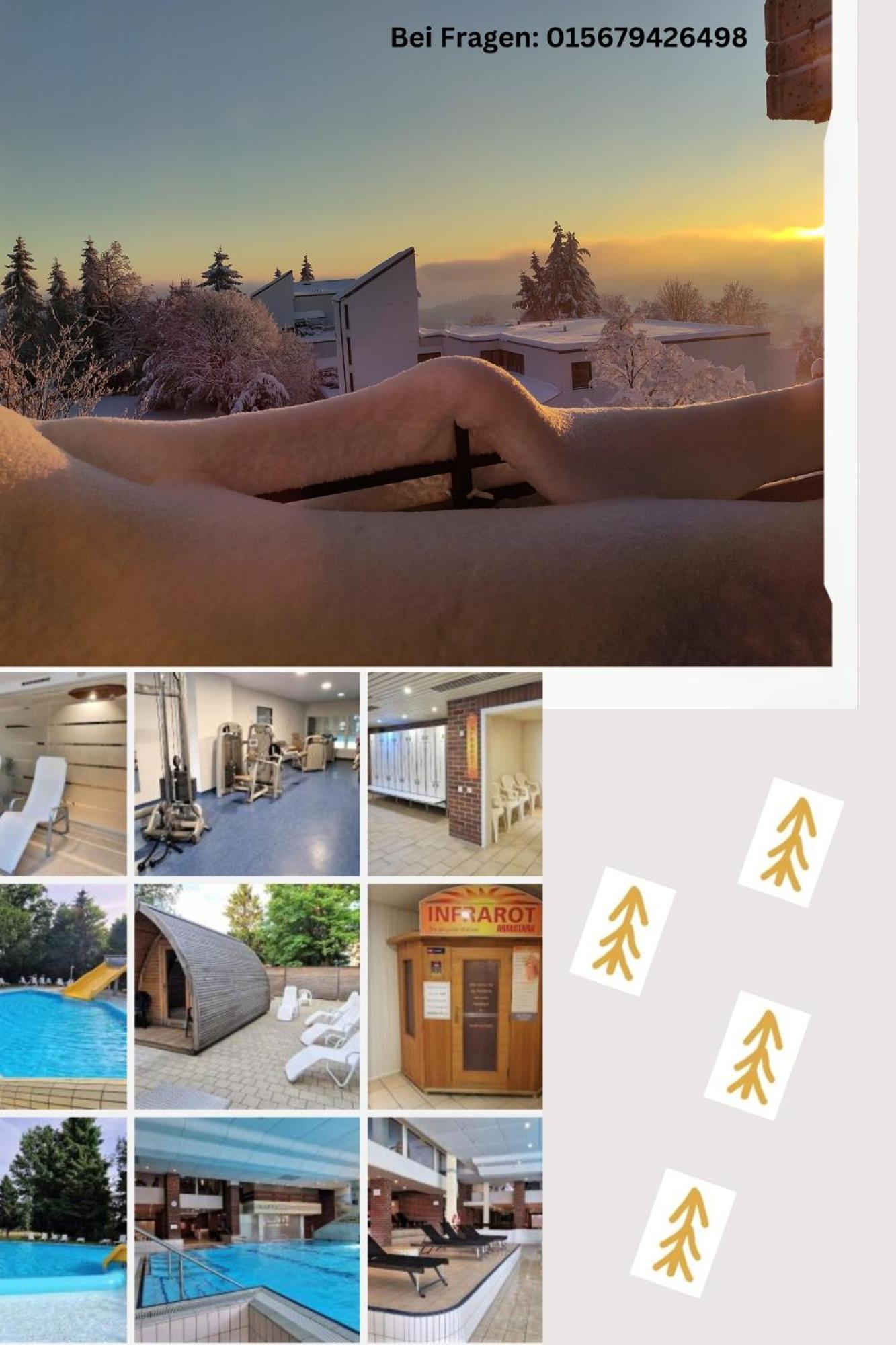 Pools, Sauna Und Balkon Mit Panoramablick Sankt Englmar Exteriör bild